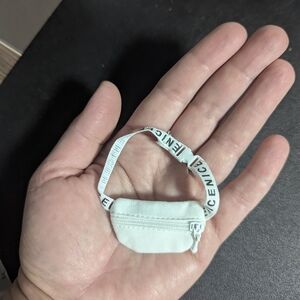 White Doll Accessory Miniature Bag Fits Labubu